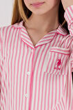U.S. Polo Assn US2326-G Kız Gömlek Pijama Takımı