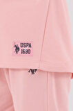 U.S. Polo Assn. Kız Çocuk Eşofman Takımı Açık Pembe
