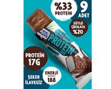 Trio Move Çikolata Kaplamalı Protein Bar-Hindistan Cevizli Ve Sütlü Çikolatalı50GX9Adet Protein Bar 
