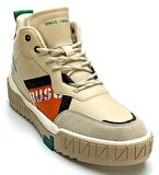 GAMELU 23KM Polo Boğazlı Memory Taban Erkek Sneaker Bej