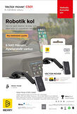 IBERRY VECTOR MOVER C501 VANTUZLU MANYETİK ARAÇ İÇİ TELEFON TUTUCU