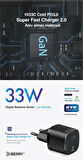 IBERRY Hİ33C COLD SUPERFAST 33W GAN ŞARJ
