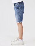 Lance B Slim Jean Bermuda