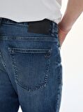 Alessıo Normal Bel Dar Paça Tapered Jean Pantolon