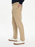 Basıc Gabardin Regular Bej Pantolon