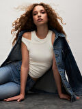 Tanya X Dar Paça Orta Bel Jean Pantolon