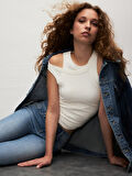 Tanya X Dar Paça Orta Bel Jean Pantolon