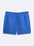 Basıc Regular Mavi Deniz Şort