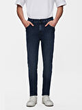 New Smarty Dar Paça Orta Bel Jean Pantolon