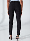 Denim Trip Normal Bel Dar Paça Skinny Fit Siyah Kadın Denim Pantolon DT10087ANISA Skinny Fit Normal Bel
