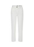 Denim Trip Yüksek Bel Dar Paça Mom Fit Beyaz Kadın Denim Pantolon DT10266 KELLY Mom Fit Yüksek Bel Da