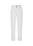 Denim Trip Yüksek Bel Dar Paça Mom Fit Beyaz Kadın Denim Pantolon DT10266 KELLY Mom Fit Yüksek Bel Da