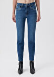 Viola Koyu Gölgeli Mavi Premium Jean Pantolon 101048-85290