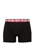 Mavi Siyah Basic Boxer 0911084-900
