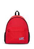 Mavi Logo Baskılı Kırmızı Sırt Çantası 1912021-70454