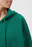 Mavi Fermuarlı Kapüşonlu Yeşil Sweatshirt 1610221-71874
