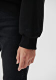 Mavi Bisiklet Yaka Siyah Basic Sweatshirt 1610198-900