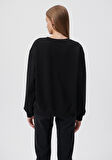 Mavi Bisiklet Yaka Siyah Basic Sweatshirt 1610198-900