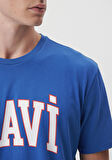 Mavi Logo Baskılı Mavi Tişört 0611711-70895