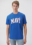 Mavi Logo Baskılı Mavi Tişört 0611711-70895
