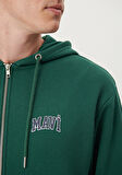 Mavi Logo Baskılı Kapüşonlu Yeşil Sweatshirt 0611715-71874