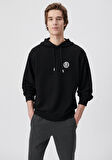 Mavi MVJNS Baskılı Siyah Sweatshirt 0611786-900