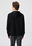 Mavi MVJNS Baskılı Siyah Sweatshirt 0611786-900