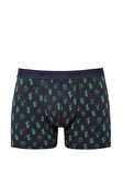 Mavi Baskılı Lacivert Boxer 0910045-32184