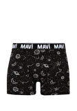 Mavi 3lü Basic Boxer Seti 0911219-900
