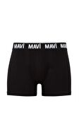 Mavi 3lü Basic Boxer Seti 0911219-900