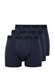 Mavi 3lü Basic Boxer Seti 0911233-70490
