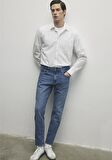 London Classic Denim İndigo Mavisi Jean Pantolon 0010172-85902