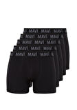 Mavi 5li Siyah Basix Boxer Seti 0911238-900
