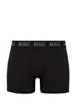 Mavi 5li Siyah Basix Boxer Seti 0911238-900