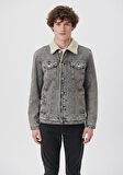 Mavi Frank Gri Sherpa Jean Ceket 0115285836