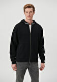 Mavi Fermuarlı Siyah Sweatshirt 0S10040-900
