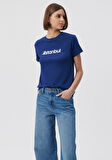 İstanbul Baskılı Mavi Tişört 1612111-70722