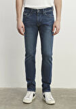 Jake Mavi Pro Gölgeli Indigo Mavi Jean Pantolon 0042286536