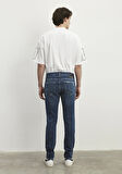 Jake Mavi Pro Gölgeli Indigo Mavi Jean Pantolon 0042286536