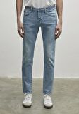 Marcus Premium Blue Puslu Açık Mavi Jean Pantolon 0035186532