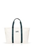 Mavi Logo Baskılı Beyaz Omuz Çantası 1912121-34523