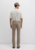 Jake Koyu Açık Kahverengi Comfort Gabardin Pantolon 0042286571