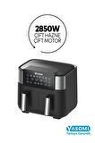 Yasomi Y80 8 lt Yağsız Airfryer Siyah