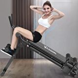 Yasomi YSM X-Fit 120 KG Kapasiteli Çok Fonksiyonlu Kalça ve Bel İnceltici Spor Benchi