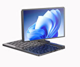 Yasomi Minibook 8" Katlanabilir Ekranlı 1 TB Hafıza Çift Fonksiyon Kullanabilir  Win11pro Mini Bilgisayar