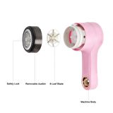 Yasomi DN-31 QuilMate Usb Şarj Edilebilir LED Ekran Tiftik-Tüy Toplama Makinesi (pembe)