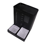 Yasomi DU-F03V SmartPaw+ 2si1 Arada 4L/5L Kapasiteli Pilli/Kablolu Akıllı Otomatik Mama ve Su Kabı (Siyah)