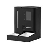 Yasomi DU-F03V SmartPaw+ 2si1 Arada 4L/5L Kapasiteli Pilli/Kablolu Akıllı Otomatik Mama ve Su Kabı (Siyah)