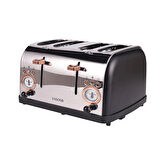  Yasomi YK-628T 4 Dilimli Geniş Yuvalı Ekmek Kızartma Makinesi