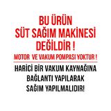 Melasty Süt Sağma Güğüm Ünitesi Taşıma Arabası (Paslanmaz Güğüm - Kauçuk Memelik)